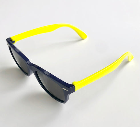Flexible hipster kids toddler unisex sunglasses